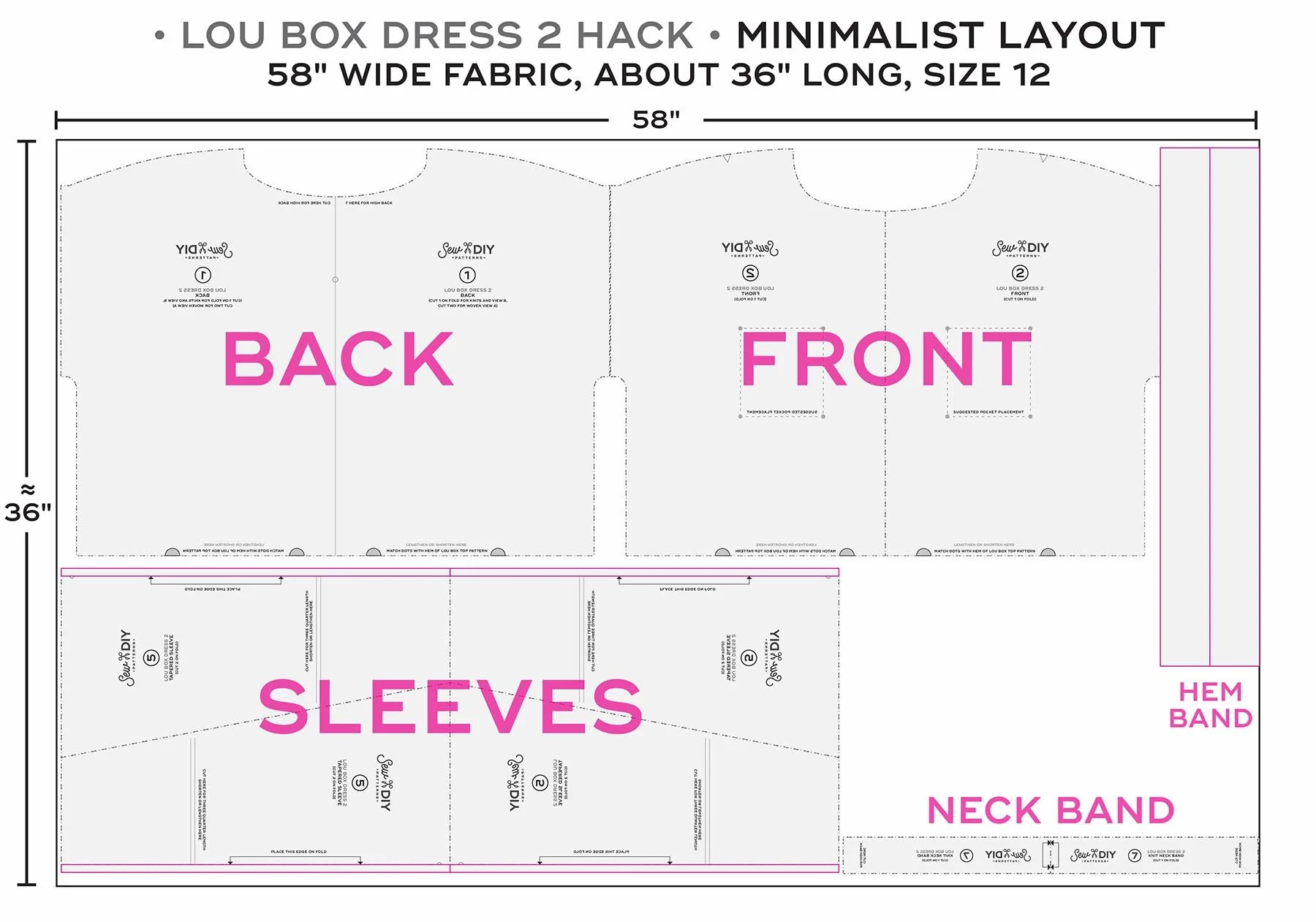 DIY Cropped Long-Sleeved Boxy Top — Lou Box Dress 2 Pattern Hack